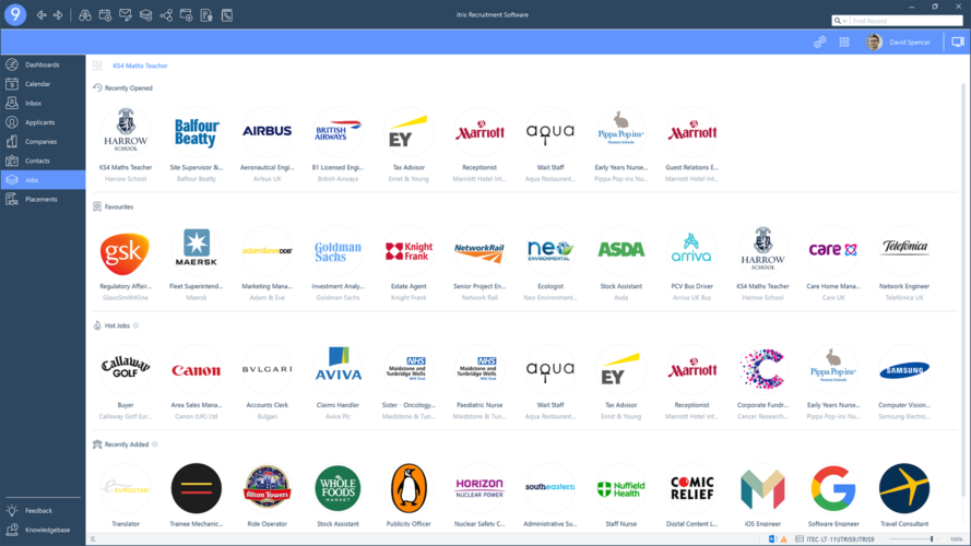 The Best Recruitment Software and CRM | itris 9 Job Hub