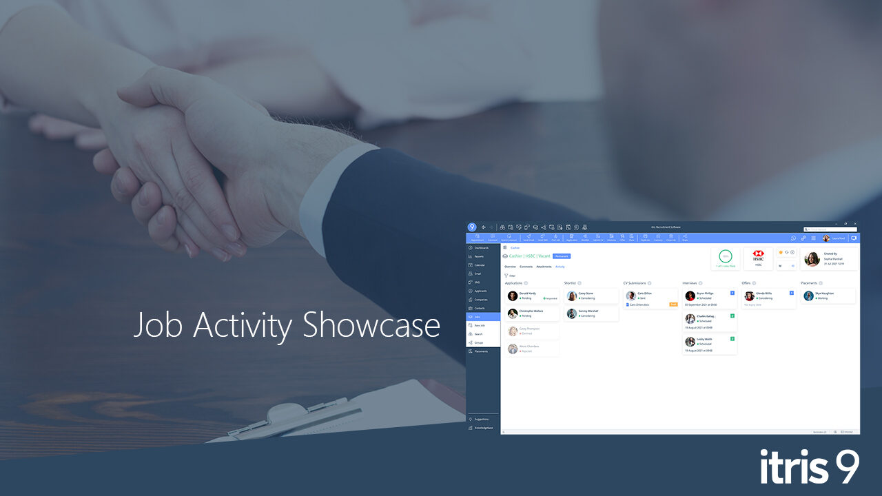 Recruitment CRM software itris 9 | Job Activity | Showcase Video