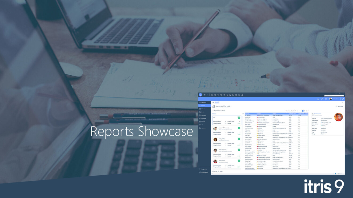 Recruitment CRM software itris 9 | Reports | Showcase Video