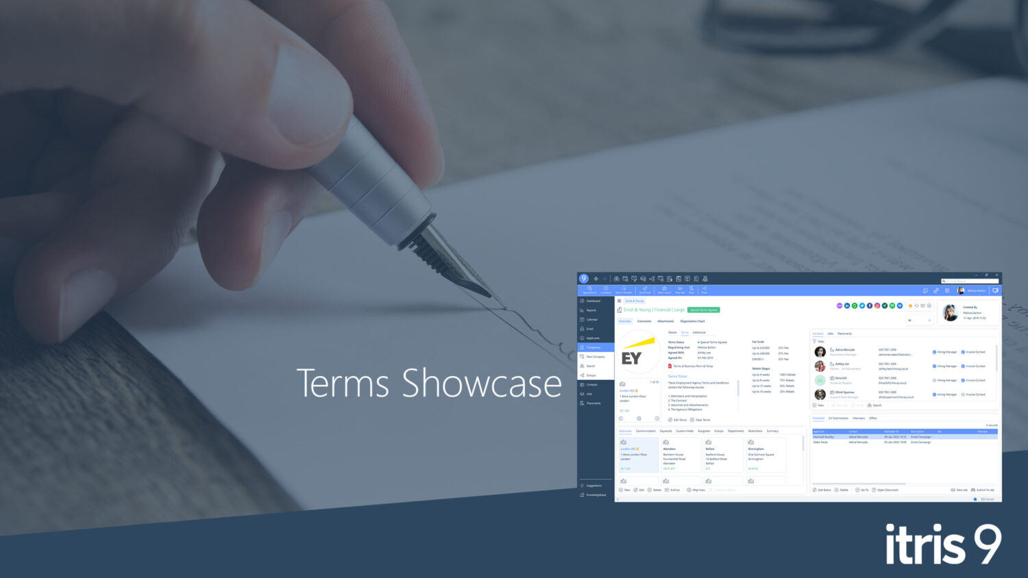Recruitment CRM software itris 9 | Terms | Showcase Video