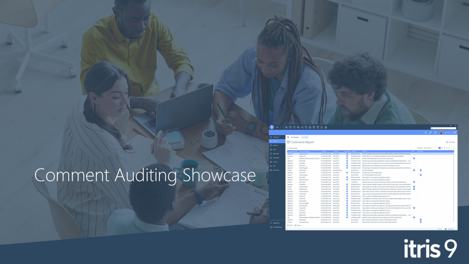 Recruitment CRM software itris 9 | Comment Auditing | Showcase Video
