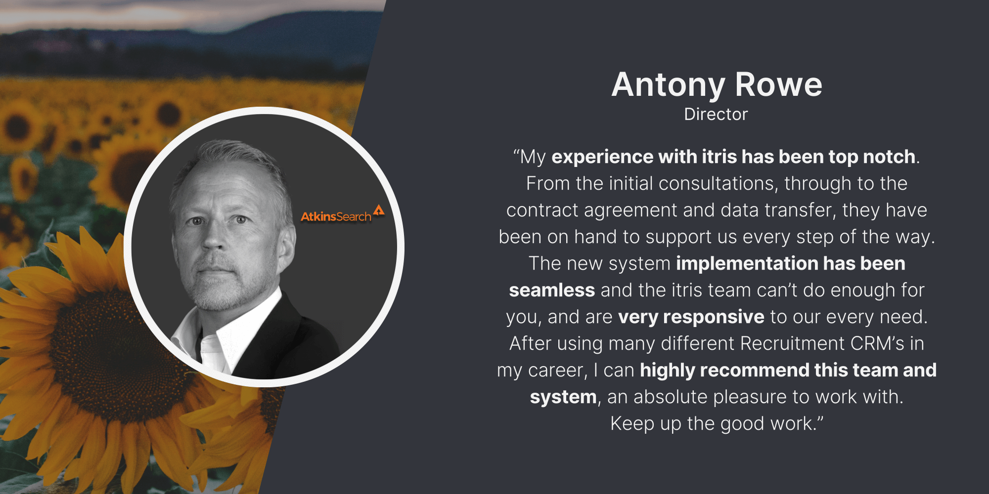 CRM Review Antony Rowe Atkins Search