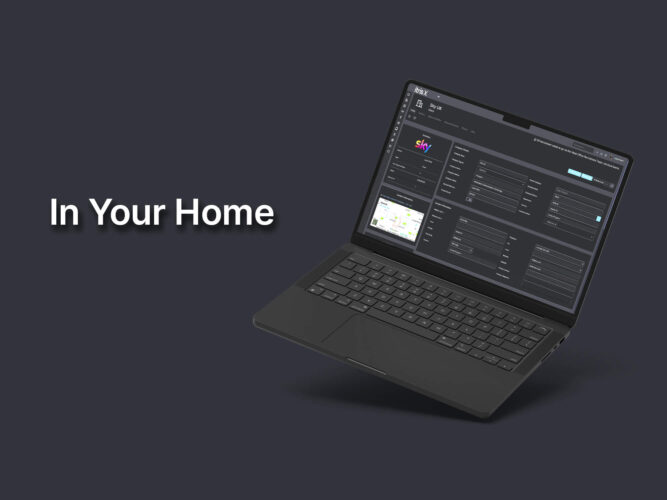 Recruitment CRM and ATS platform displayed on a laptop screen
